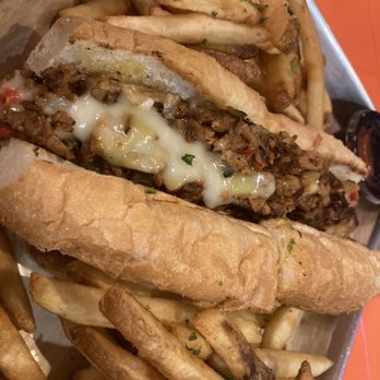 The Rabbit Hole - The Answer Philly Cheesesteak & Fries - Vegan Near Me - Pompano Beach, Florida The Rabbit Hole - The Answer Philly Cheesesteak & Fries - Vegan Near Me - Pompano Beach, Florida