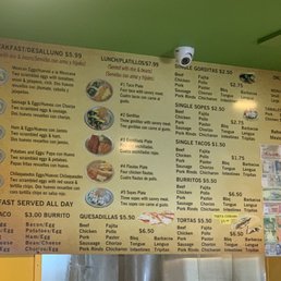 Menu Menu