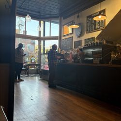 The Book Cellar - Coffee bar inside