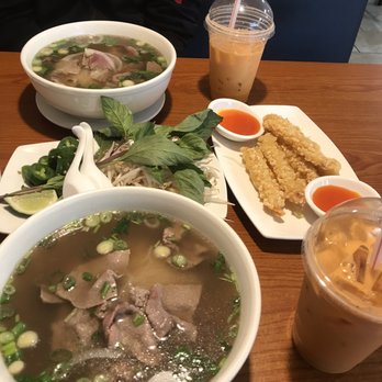 Pho Saigon - Thai ice tea, pho round eye, pho combo, shrimp tempura - Vietnamese Near Me - West Allis, Wisconsin