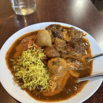 Great Indian Cuisine - Lemon rice, goat curry, butter chicken, & some other stuff (forgot names whoops) - Indian Near Me - Santa Clara, California Great Indian Cuisine - Lemon rice, goat curry, butter chicken, & some other stuff (forgot names whoops) - Indian Near Me - Santa Clara, California