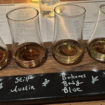 Whiskey Cake - Texas whiskey flight - New American Near Me - San Antonio, Texas Whiskey Cake - Texas whiskey flight - New American Near Me - San Antonio, Texas