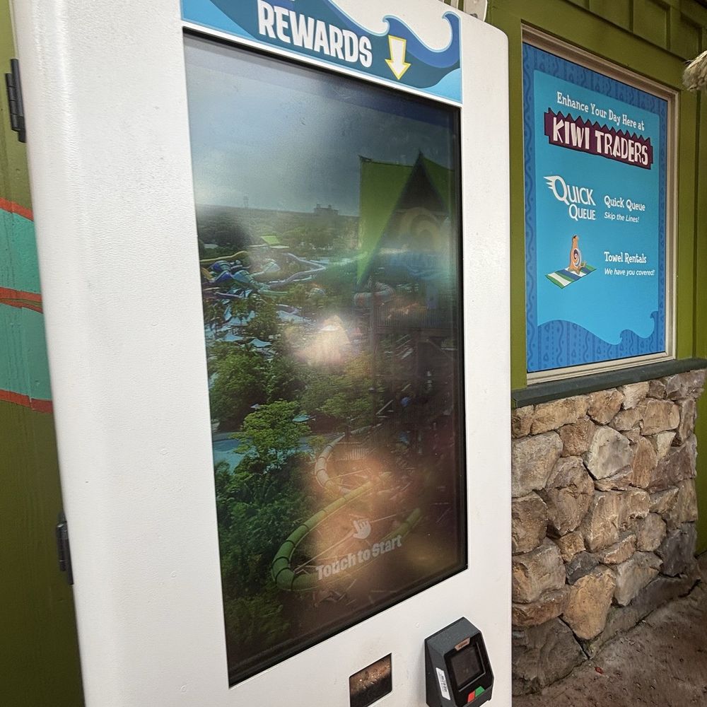 Aquatica Orlando - Kiosk for park bucks voucher redemption - Water Parks Near Me - Orlando, Florida Aquatica Orlando - Kiosk for park bucks voucher redemption - Water Parks Near Me - Orlando, Florida