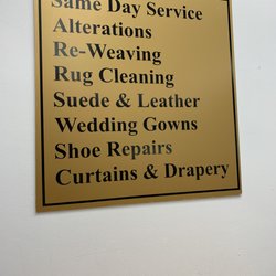 Pride Cleaners - Services offered