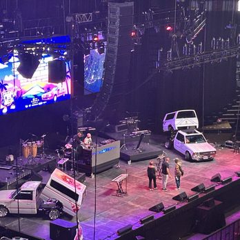 Toyota Arena - The props and stage (for the old school freestyle) event. - Stadiums & Arenas Near Me - Ontario, California Toyota Arena - The props and stage (for the old school freestyle) event. - Stadiums & Arenas Near Me - Ontario, California