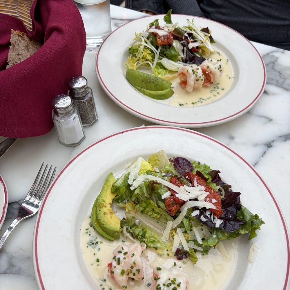 Le Diplomate - Warm Shrimp Salad - Brasseries Near Me - Washington, DC, District of Columbia