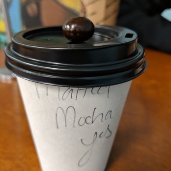 Jim & Patty's Coffee - Was terrible (coming from a non-coffee drinker...don't listen to me!).  Plus chocolate covered coffee bean. - Coffee & Tea Near Me - Beaverton, Oregon