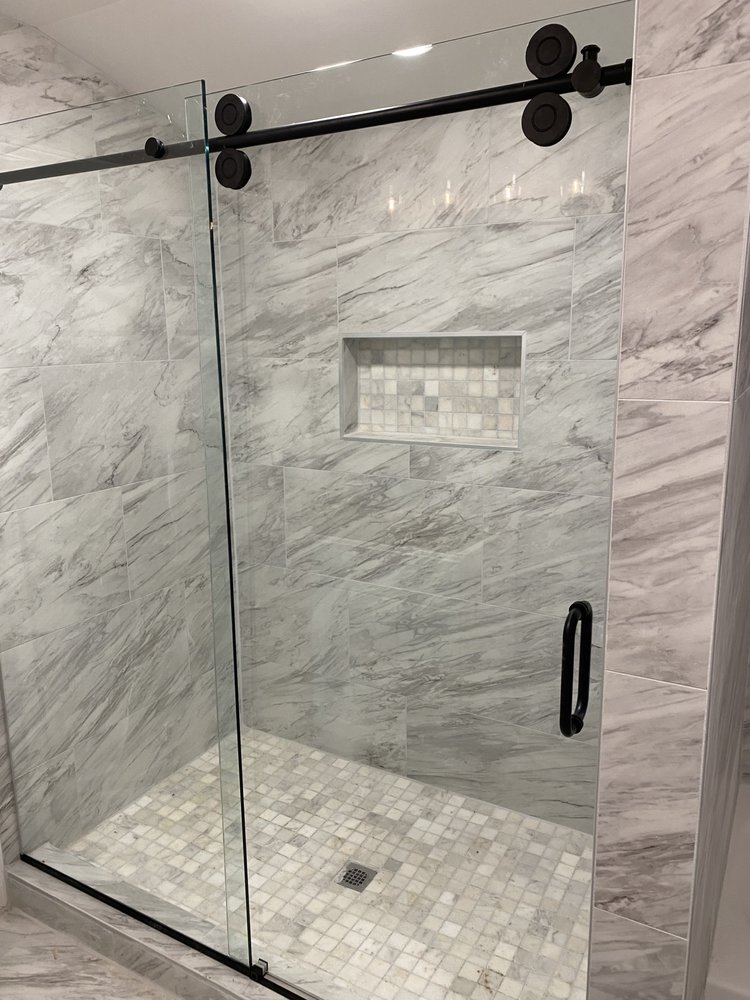 SHOWER GLASS DOOR INSTALL Updated April 2024 1108 Mountain View Dr