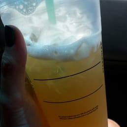 Crack in a cup....legally known as peach green tea lemonade!