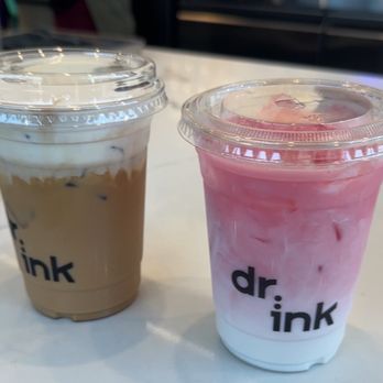 Dr.ink - butterscotch latte and pink ink - Coffee & Tea Near Me - San Jose, California