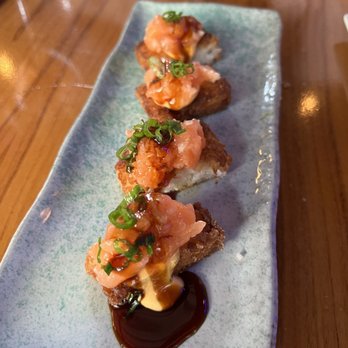 Lounge 31 - Salmon Crispy Rice - Lounges Near Me - Dallas, Texas Lounge 31 - Salmon Crispy Rice - Lounges Near Me - Dallas, Texas