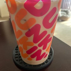 Dunkin' - White chocolate mocha iced latte