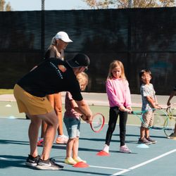 Tennis Academy For Kids 
Certified coaches with 60+ years of experience.
Call us to sign up (949) 241- 0847