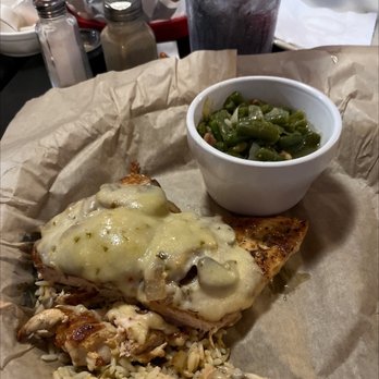 Cunningham's Creekside - Grilled smothered chicken and green beans were great. Little pricey but service was good. - American Near Me - Prospect, Kentucky Cunningham's Creekside - Grilled smothered chicken and green beans were great. Little pricey but service was good. - American Near Me - Prospect, Kentucky