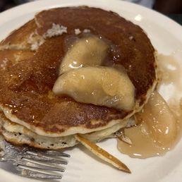 Pancakes with apples