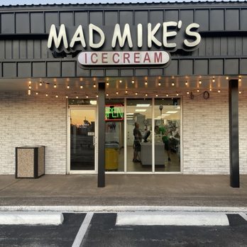Mad Mike's Ice Cream - Outside - Ice Cream & Frozen Yogurt Near Me - Pantego, Texas Mad Mike's Ice Cream - Outside - Ice Cream & Frozen Yogurt Near Me - Pantego, Texas