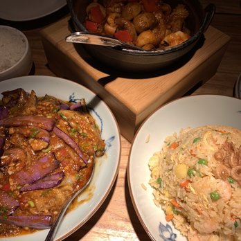 O Mandarin - seafood clay pot fried rice Yu Xiang Eggplant - Chinese Near Me - Hartsdale, New York