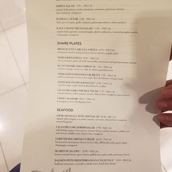 Bazille - Current menu! - New American Near Me - San Diego, California