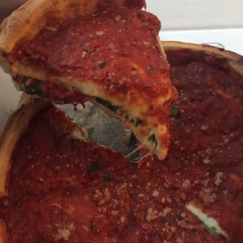 Giordano's - Small spinach and cheese deep dish pizza - Pizza Near Me - Chicago, Illinois
