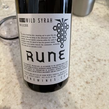 Rune Wines - Tasty! - Wineries Near Me - Sonoita, Arizona Rune Wines - Tasty! - Wineries Near Me - Sonoita, Arizona
