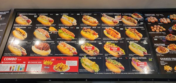 Menu photo 4 Japadog Richmond, BC