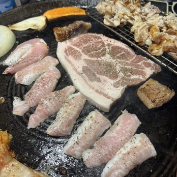 Pigya - Pork collar and pork cheek - Korean Near Me - Los Angeles, California