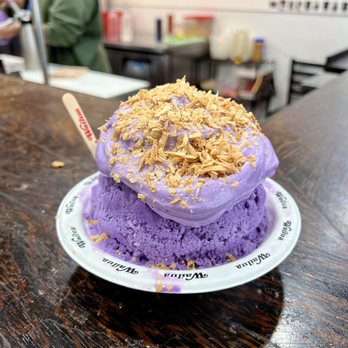 Wailua Shave Ice - Ube One - Shaved Ice Near Me - Kapaa, Hawaii
