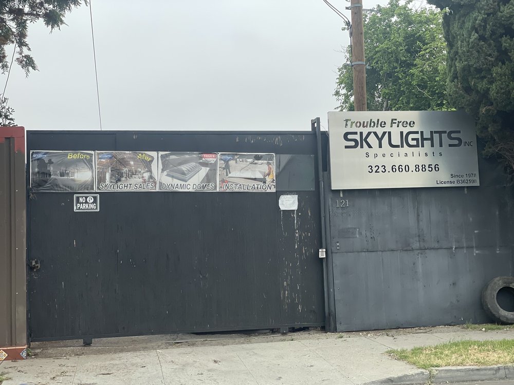 Slide of Trouble Free Skylights