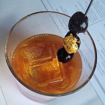 TRIS - Old fashioned truffled drink - New American Near Me - The Woodlands, Texas TRIS - Old fashioned truffled drink - New American Near Me - The Woodlands, Texas