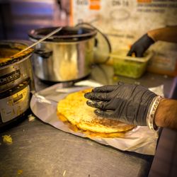 Punjabi Dhaba - Chicken Tikka Burrito in Prep