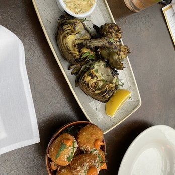 The Perch - Wood-Grilled Artichokes & Croquettes - Breweries Near Me - Chicago, Illinois The Perch - Wood-Grilled Artichokes & Croquettes - Breweries Near Me - Chicago, Illinois