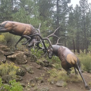 High Desert Museum - Elk statue - Museums Near Me - Bend, Oregon