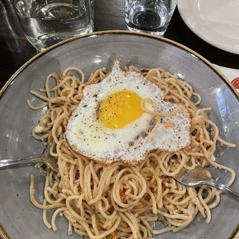 Ba Bar - Garlic Crab Noodles with Fried Egg - Vietnamese Near Me - Seattle, Washington Ba Bar - Garlic Crab Noodles with Fried Egg - Vietnamese Near Me - Seattle, Washington