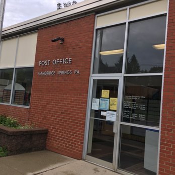 US Post Office - Post Offices Near Me - Cambridge Springs, Pennsylvania US Post Office - Post Offices Near Me - Cambridge Springs, Pennsylvania