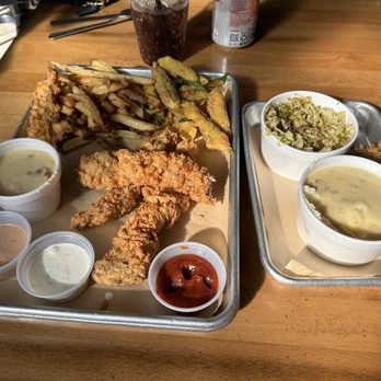 Dirk’s - Steak Fingers, Fries, Mashed Potatoes, Brussel Sprouts, Okra, Sauces - Cocktail Bars Near Me - Lubbock, Texas Dirk’s - Steak Fingers, Fries, Mashed Potatoes, Brussel Sprouts, Okra, Sauces - Cocktail Bars Near Me - Lubbock, Texas