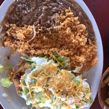 Alamo Restaurant - a plate of mexican food - Mexican Near Me - Thermal, California