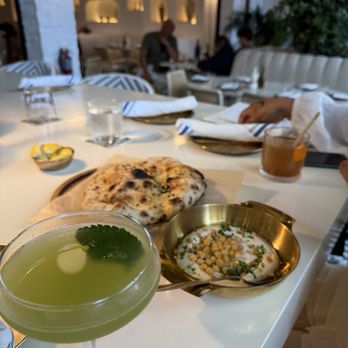 Motek Brickell - Martini, classic, hummus, and pita - Mediterranean Near Me - Miami, Florida