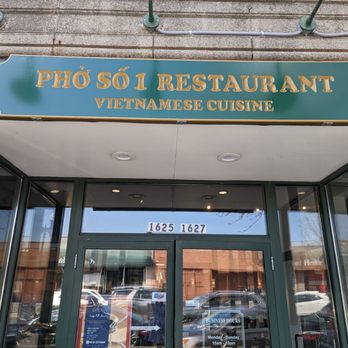 Pho So 1 - Outside sign, we parked in the grocery store parking lot across the street. - Vietnamese Near Me - Quincy, Massachusetts