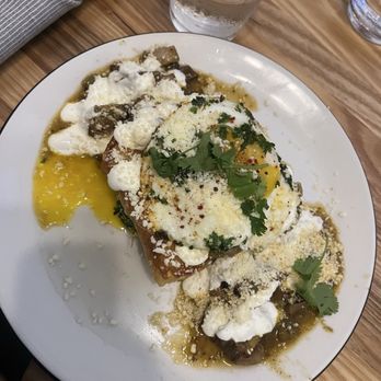 I Egg You - Hatch Green Chili Smothered Pork Belly - Breakfast & Brunch Near Me - Washington, DC, District of Columbia