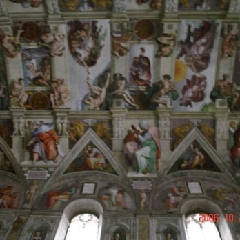 Cappella Sistina - My money shot, albeit a tad blurry - VN - Churches Near Me - Rome, RM