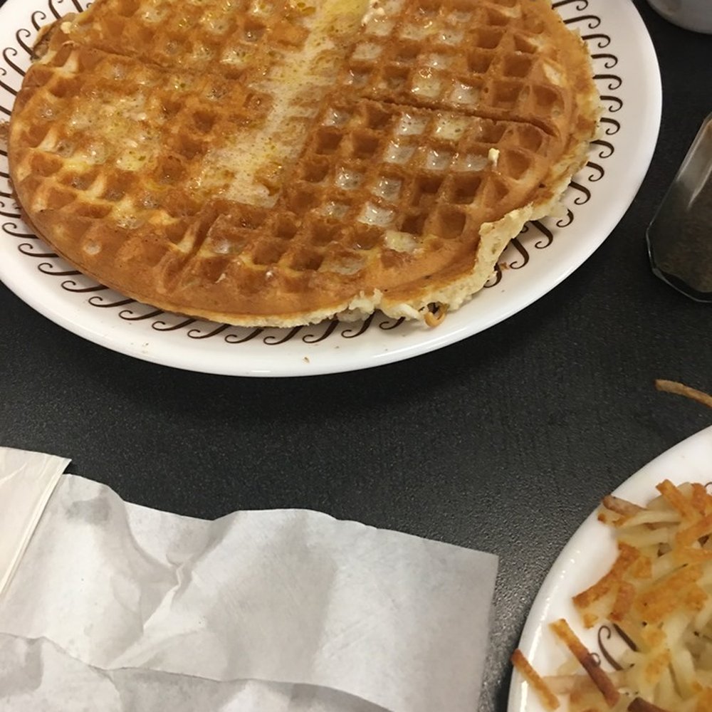 Waffle House - Perfectly Flakey Waffle With Melted Butter - Breakfast & Brunch Near Me - Freeport, Florida
