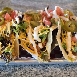 The Locker Room - Fried Chicken Tacos