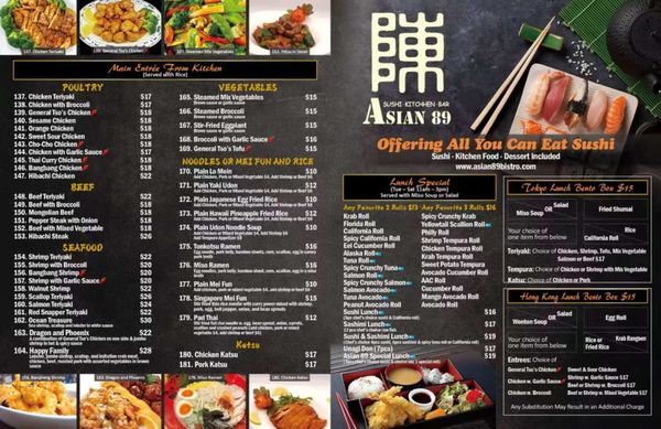 Menu photo 3 Asian Diner Ledgewood, NJ