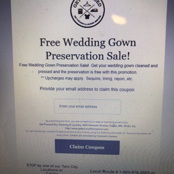 Twin City Cleaners - FREE. Wedding gown preservation sale! - Dry Cleaning Near Me - Minneapolis, Minnesota Twin City Cleaners - FREE. Wedding gown preservation sale! - Dry Cleaning Near Me - Minneapolis, Minnesota