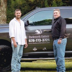 Duckworth Gutters - Owner, Scott Duckworth & Son, Josh Duckworth