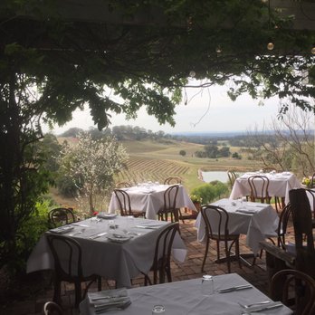 Bistro Molines - From our table - outdoor seating area - French Near Me - Mount View, NSW