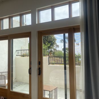 Zane Grey Pueblo Hotel - View from bed - Hotels Near Me - Avalon, California Zane Grey Pueblo Hotel - View from bed - Hotels Near Me - Avalon, California