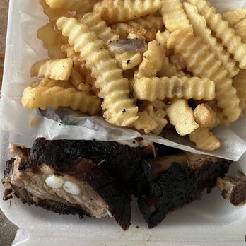 Juci Jerk Marietta - Jerk Ribs with Fries - Caribbean Near Me - Marietta, Georgia
