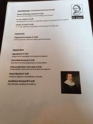 Menu photo 1 Brasserie De Groot Amsterdam, NH