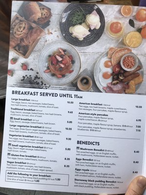 Menu photo 1 The Flying Horse Horley, WSX Menu photo 1 The Flying Horse Horley, WSX